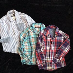 Boys button down shirt bundle